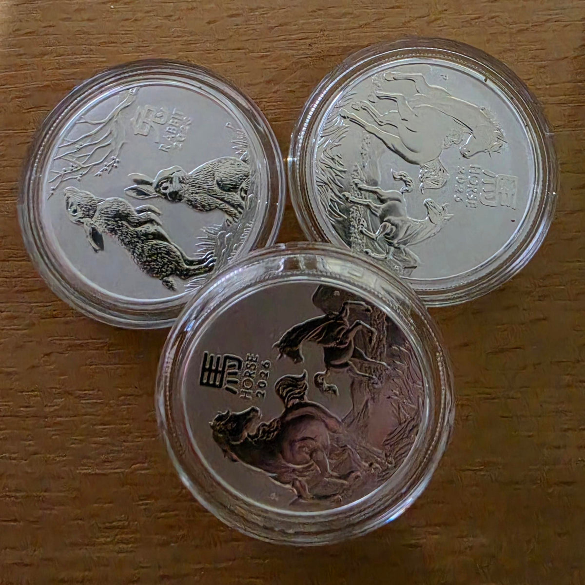 Random 1/2 ounce silver