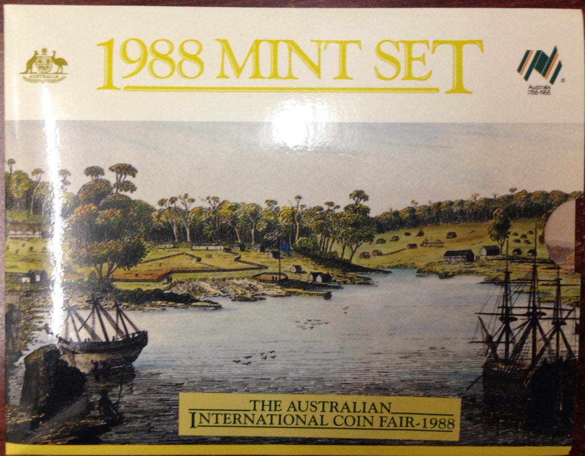 1988 Mint Set International Coin Fair Edition