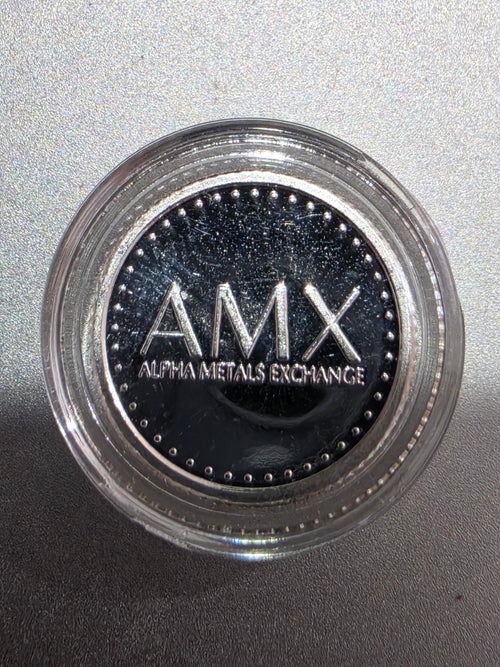 1g Silver AMX round