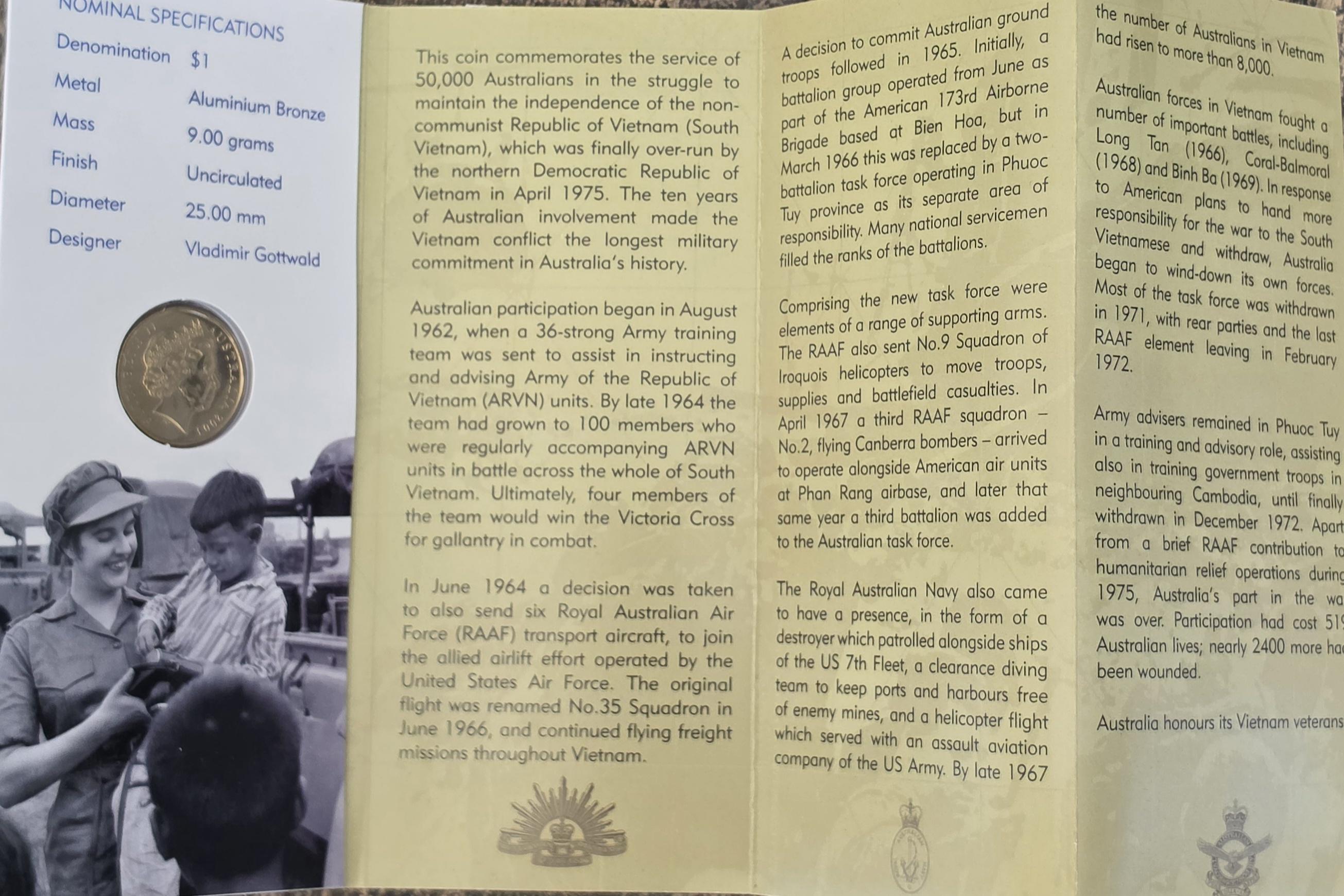 2003 Vietnam australian forces