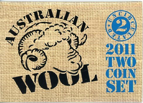 2011 2 coin set