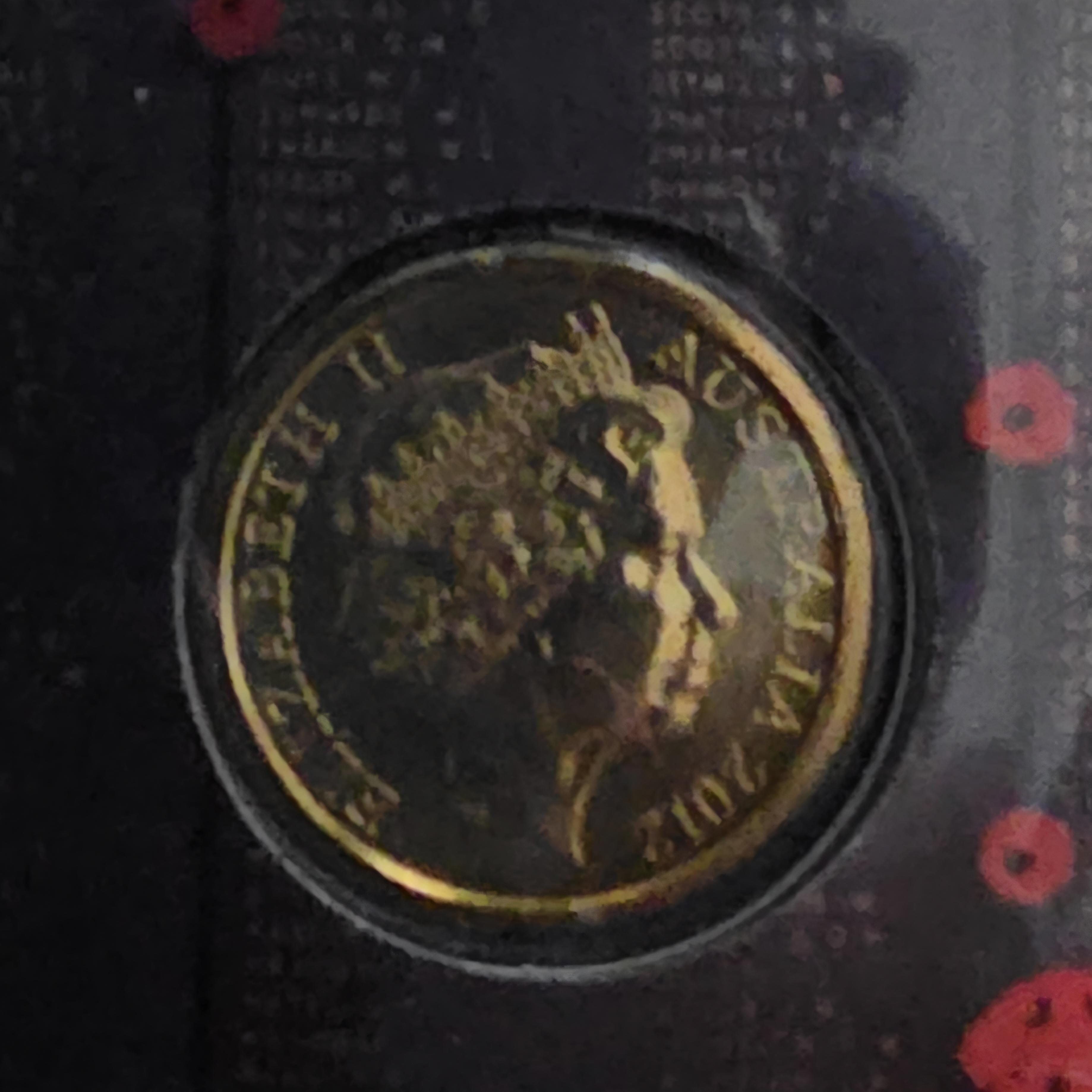 2012 $2 C mint remembrance Red Poppy