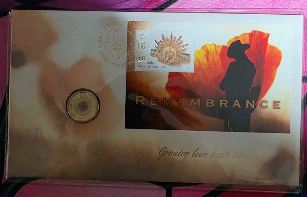 2012 $2 C mint remembrance Red Poppy