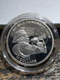 2013 We will remember them $10 Silver coin