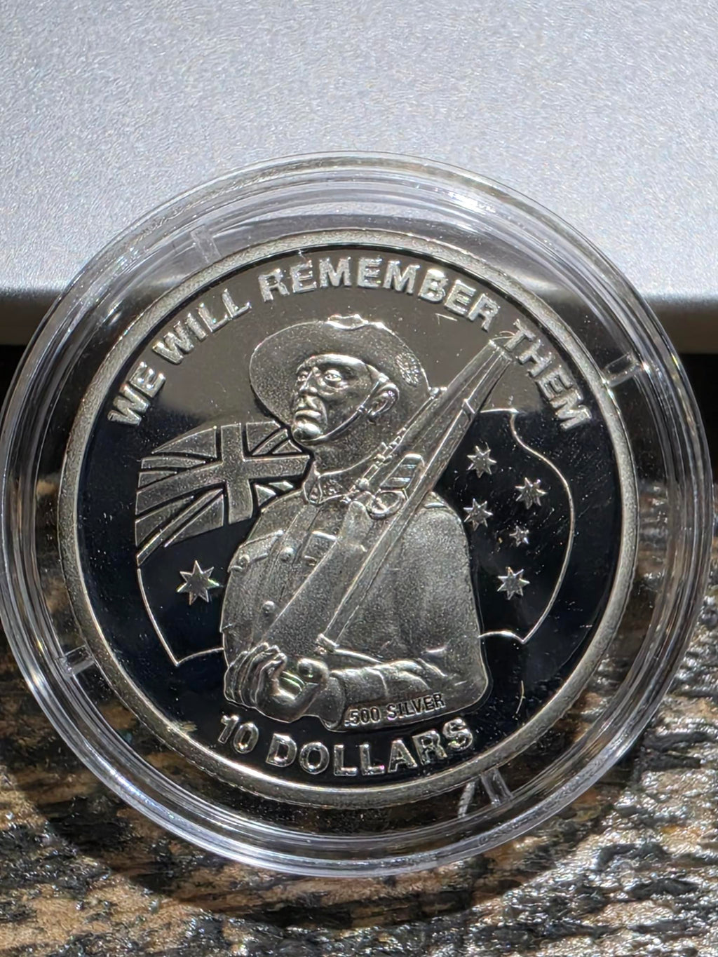 2013 $10 Silver Proof, We will remember them
