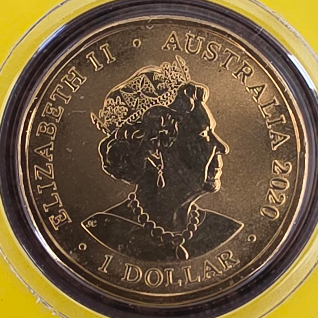 2020 Paralympics Australia coloured coin