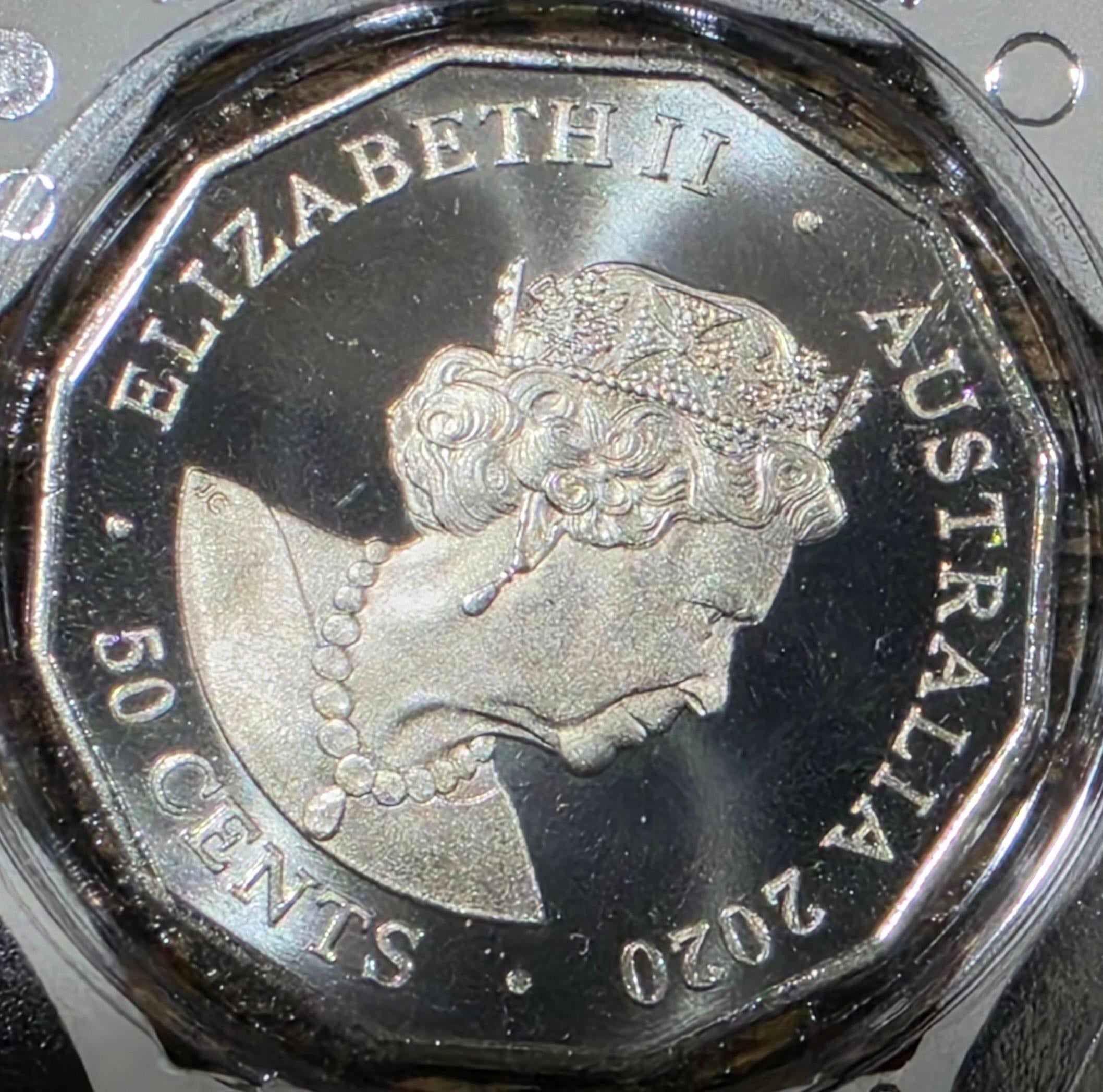 2020 Merry Christmas uncirculated 50c coin
