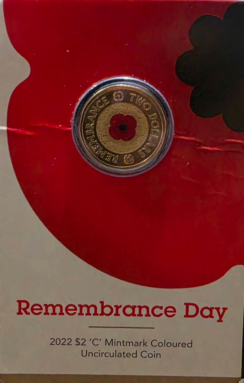 2022 carded $2 red poppy