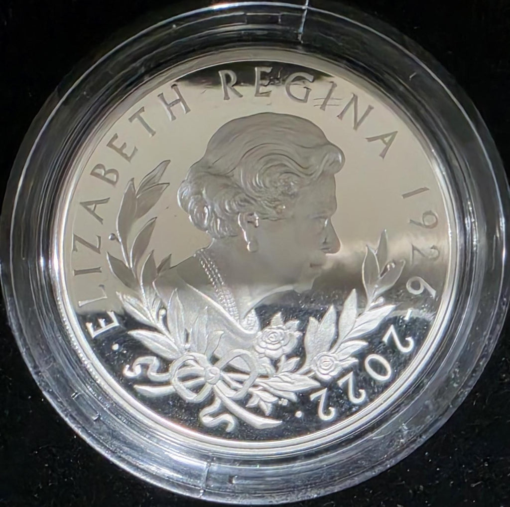 1926-2022 Elizabeth Regina 1oz silver