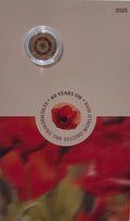 2025 C mint, 80 yrs, remembering the 2nd world war