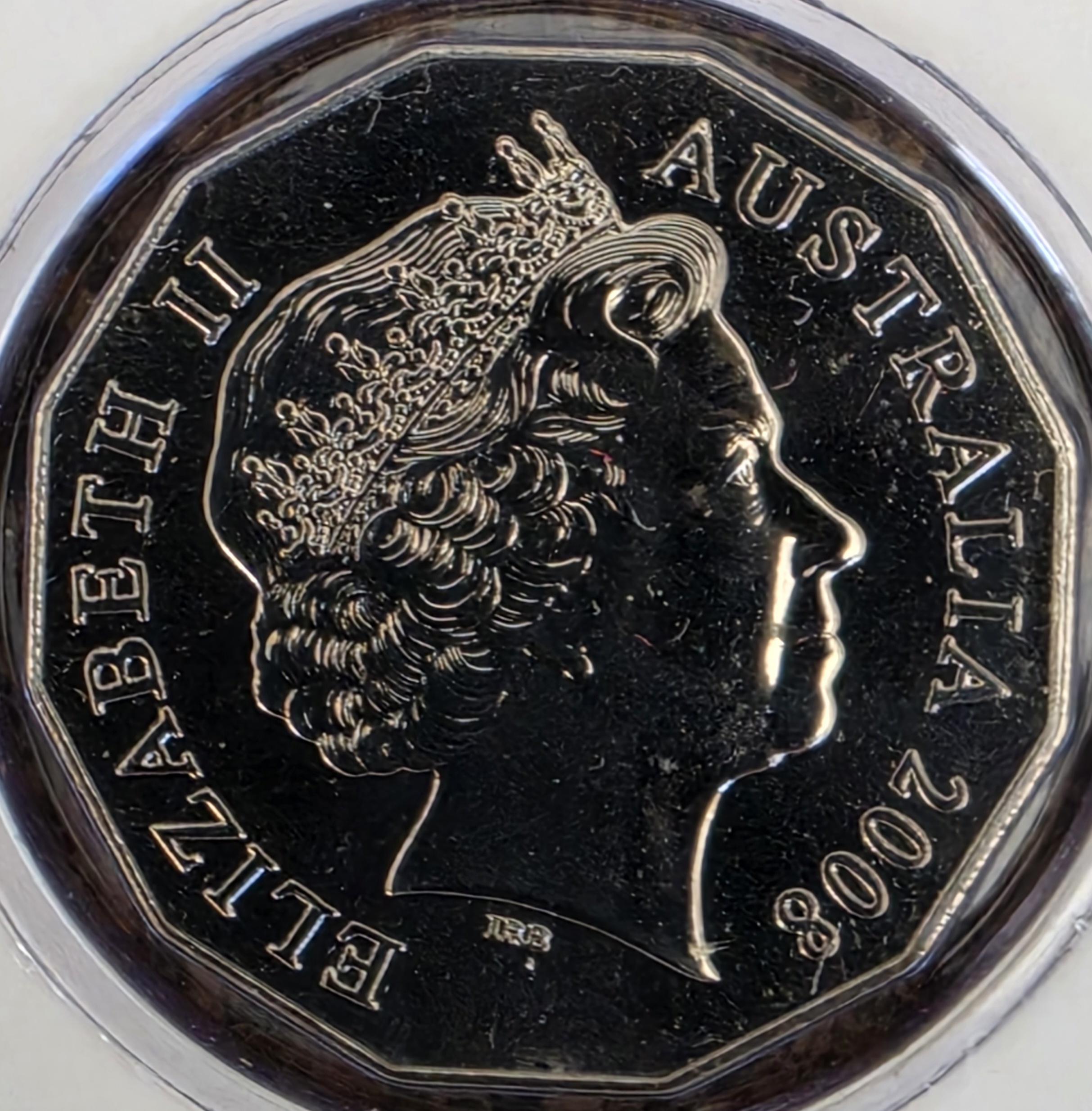 25th Anniversary Australia 2 victory 50c coin