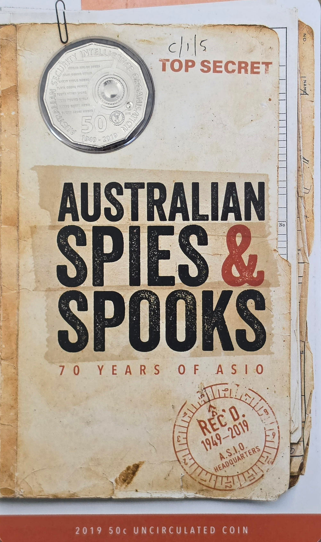 2019 Australian Spies and Spooks PNC