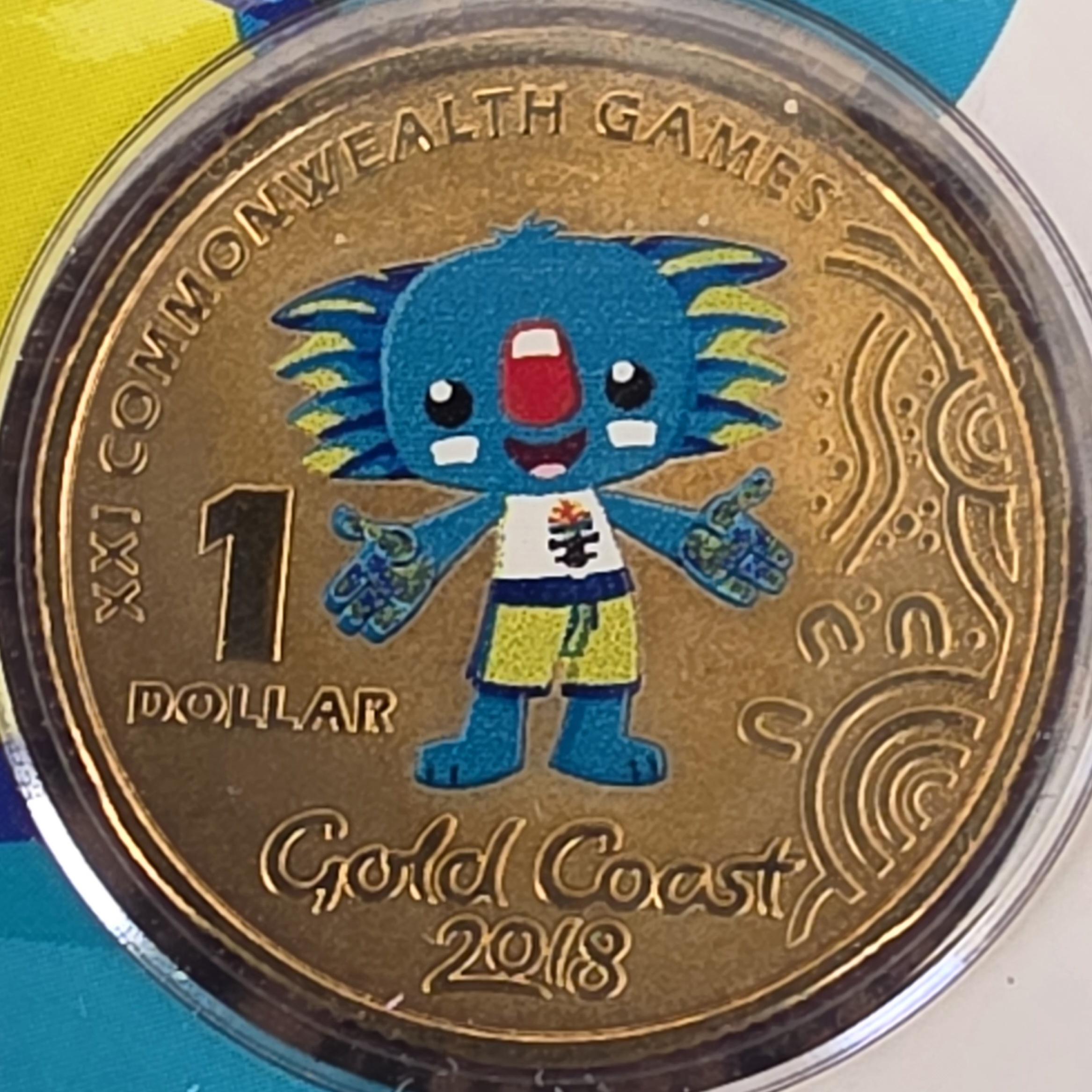 2018 Borobi coloured coin