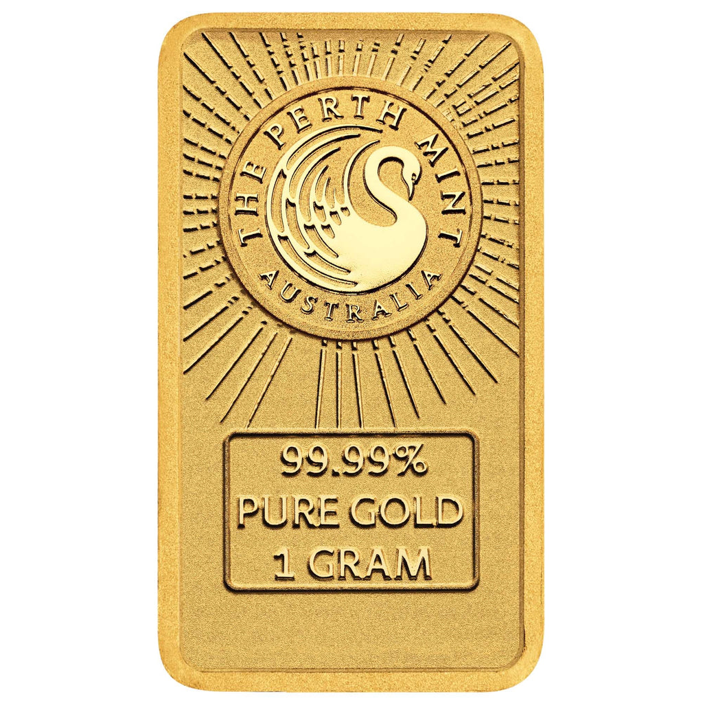 Dune 1g Gold coloured Minted Bar
