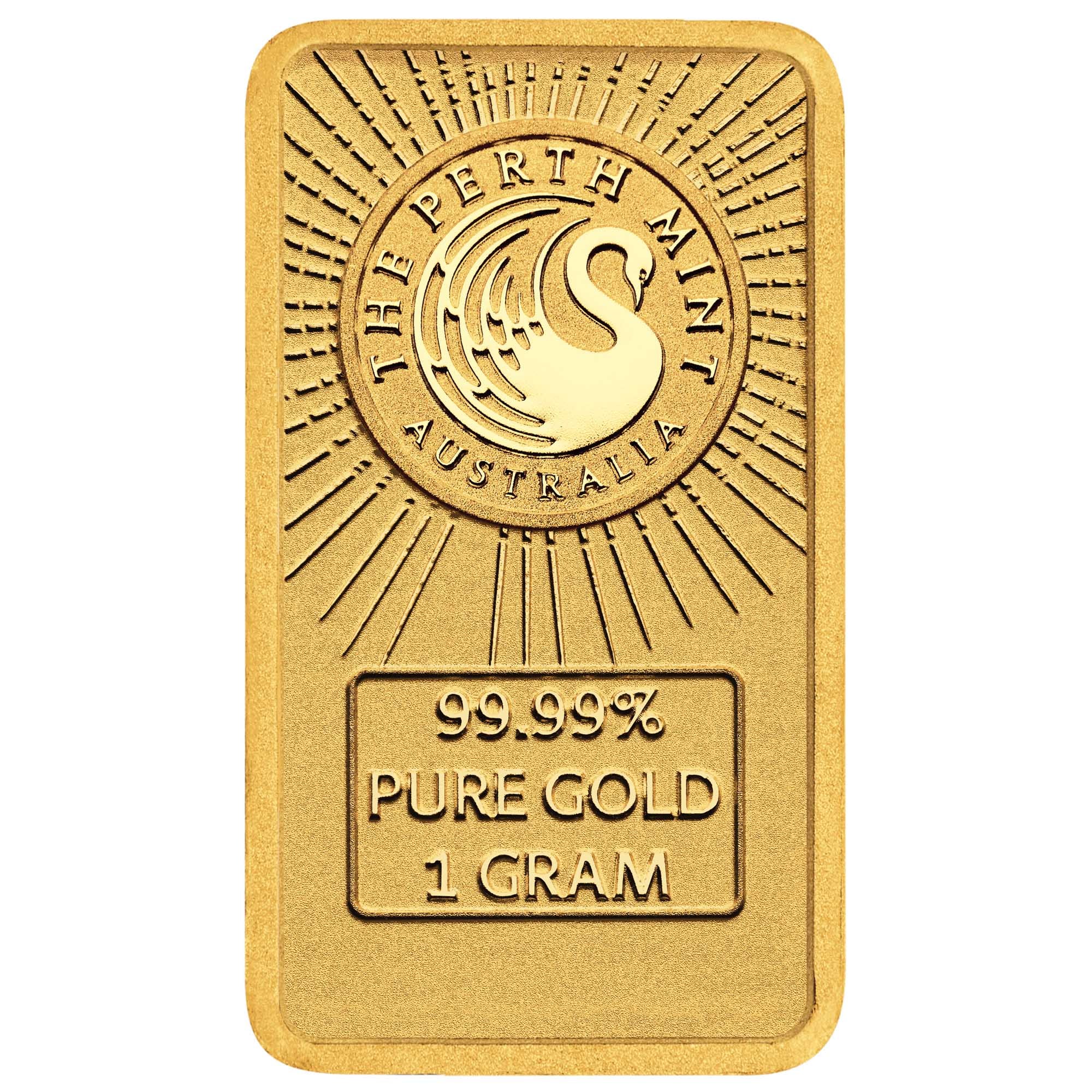 Dune 1g Gold coloured Minted Bar