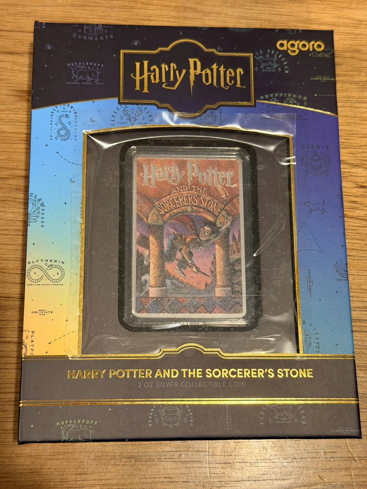 2025 harry potter and the Sorcerers Stone 2oz Silver Collectable Coin