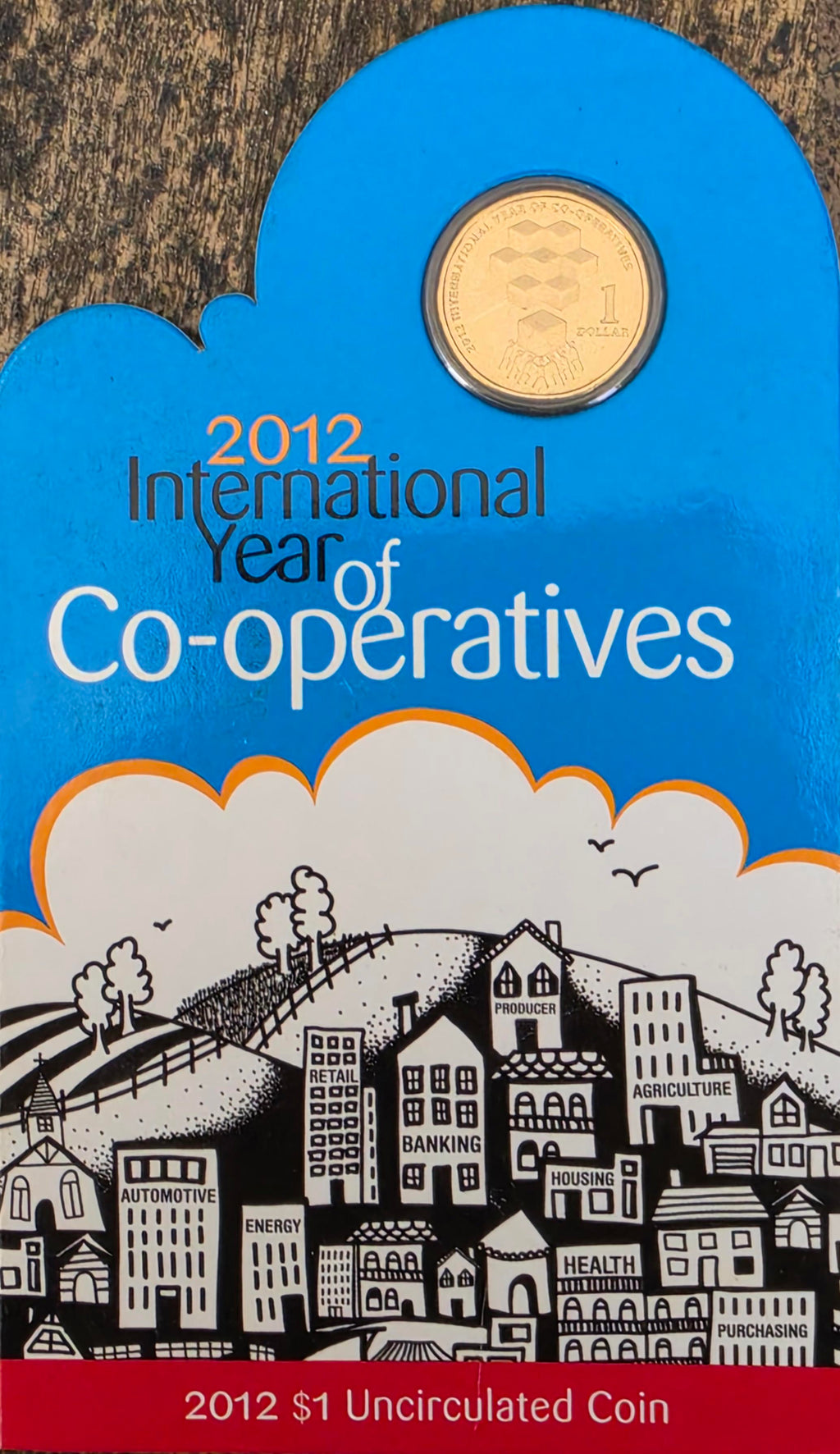 2012 International year of co operatives coin