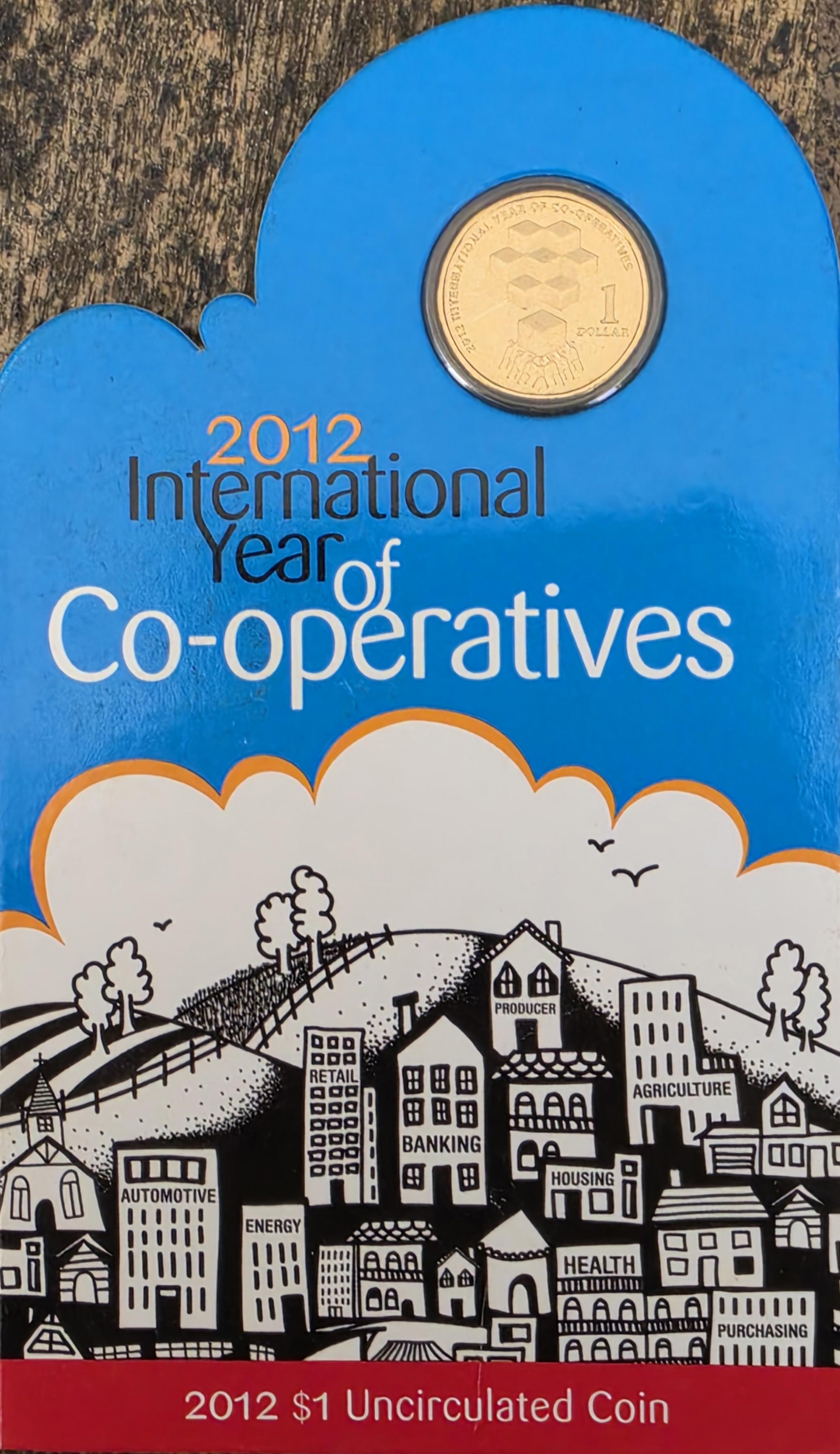 2012 International year of co operatives coin