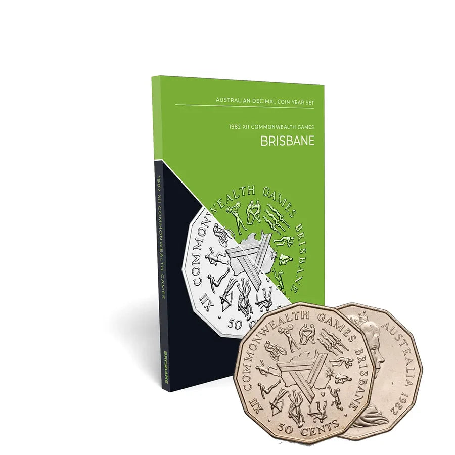 1982 Trifold Coin Set