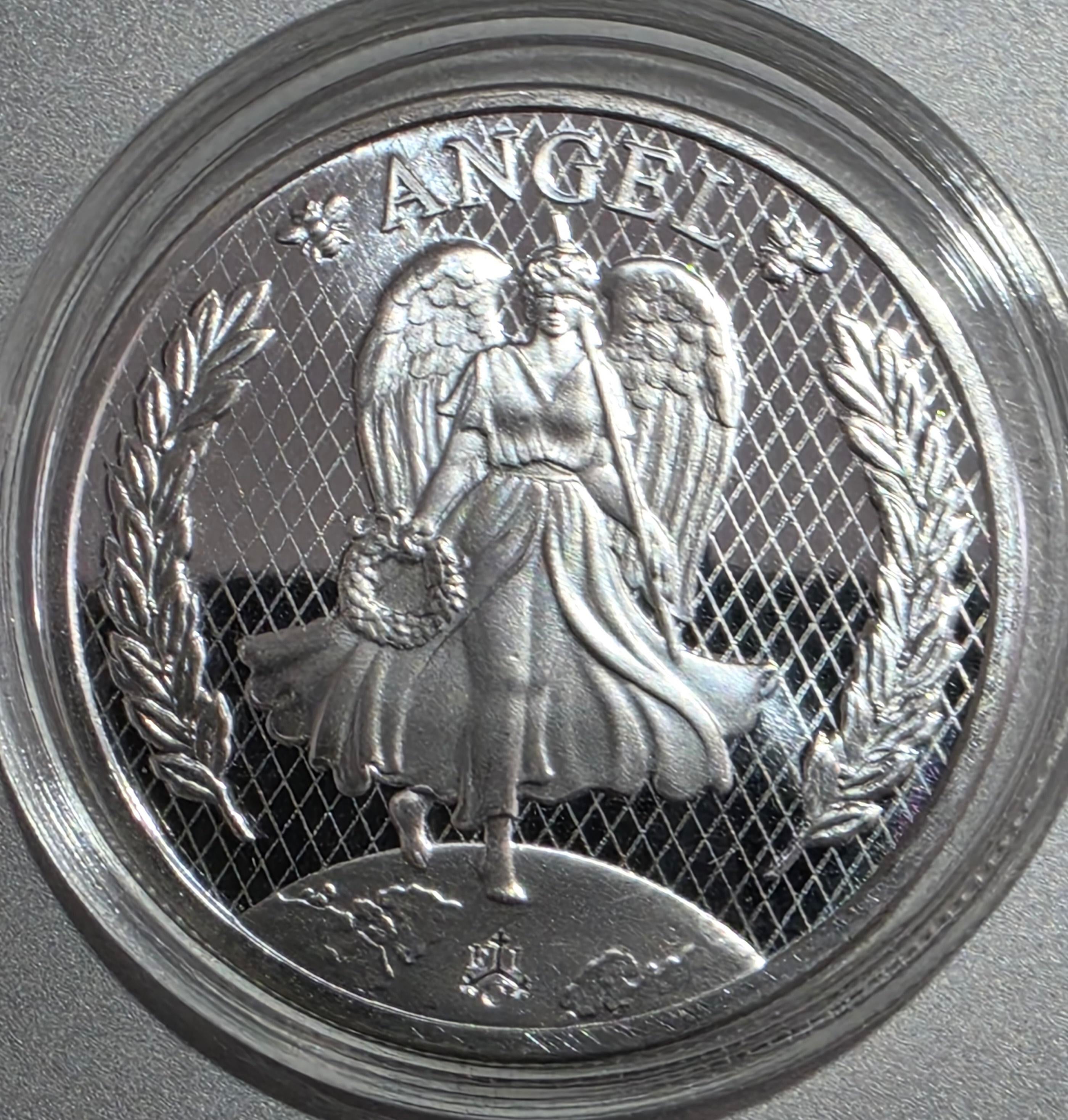 2023 Saint Helena Lucky Angel 1 oz silver bullion