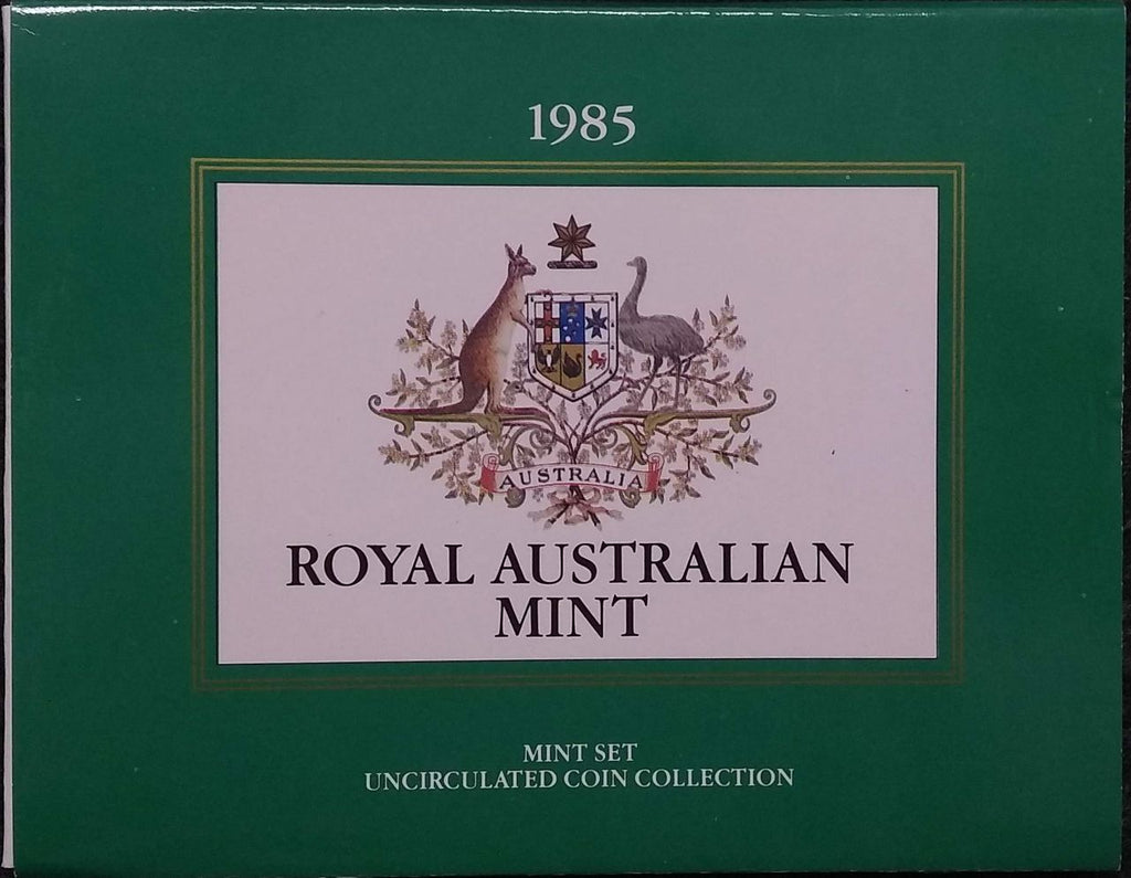 1985 Mint Set Yellowed Plastic