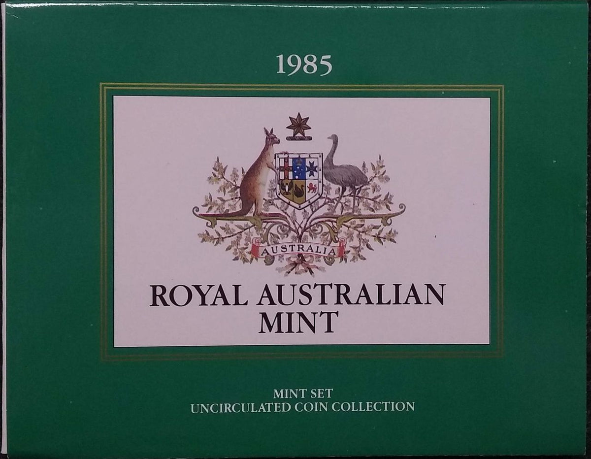 1985 Mint Set Clear Plastic