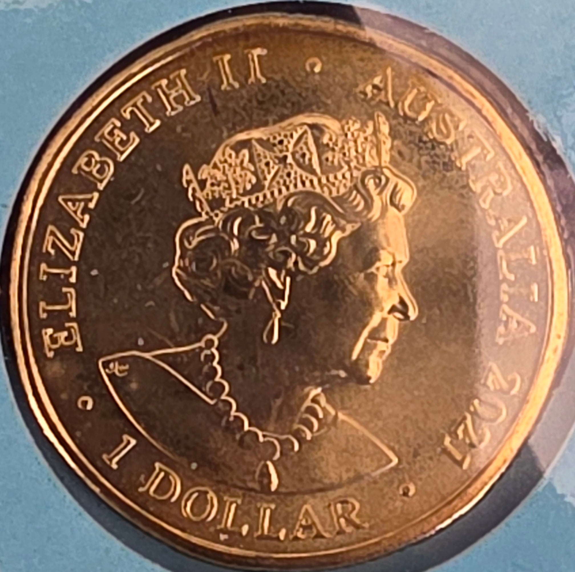 2021 $1 coin from the "Heroes of the Sky" series, honoring Pilot Officer Rawdon Hume Middleton VC.