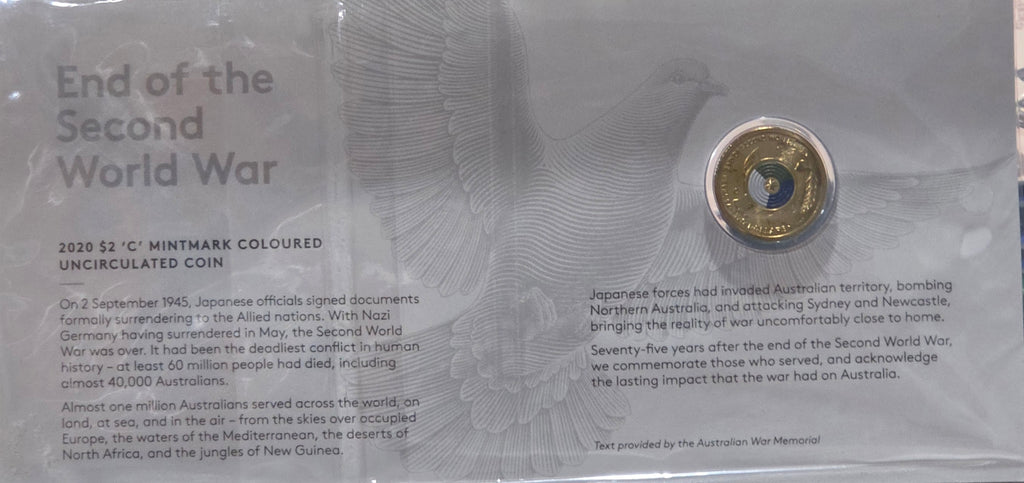 2020 C mint End of the second world war