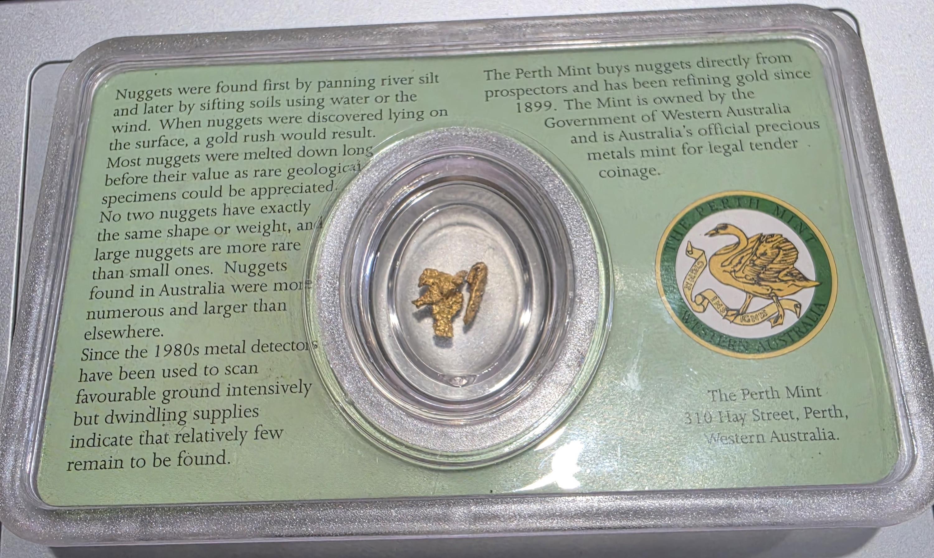 Gold nuggets 1 gram