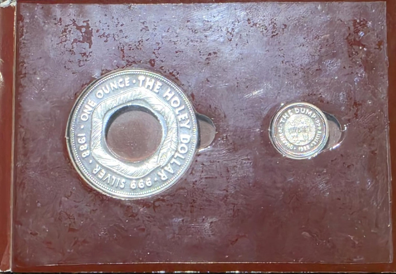 Holley Dollar and Dump 1oz silver