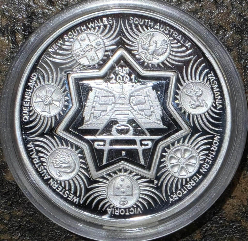 2001 Holley Dollar and Dump 1oz silver