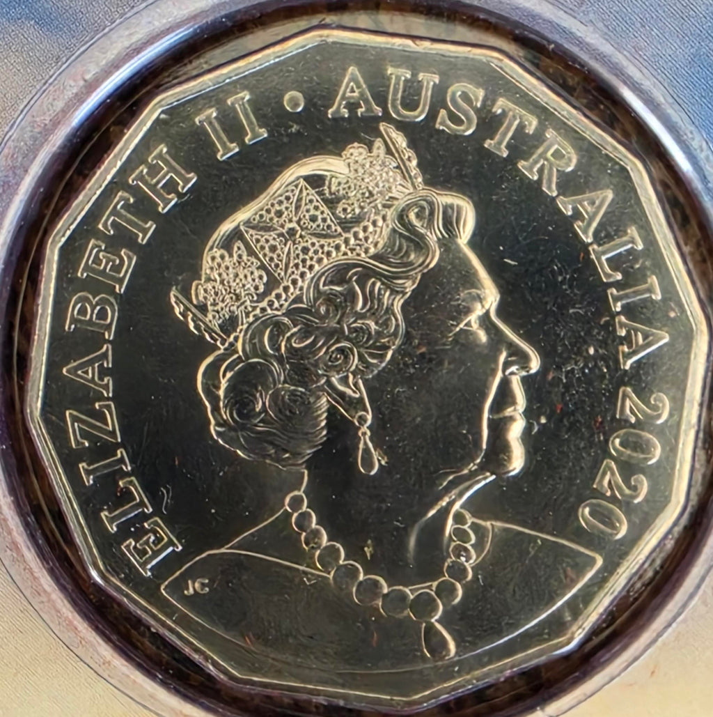 2020 Indian Pacific Train 50c coin PNC