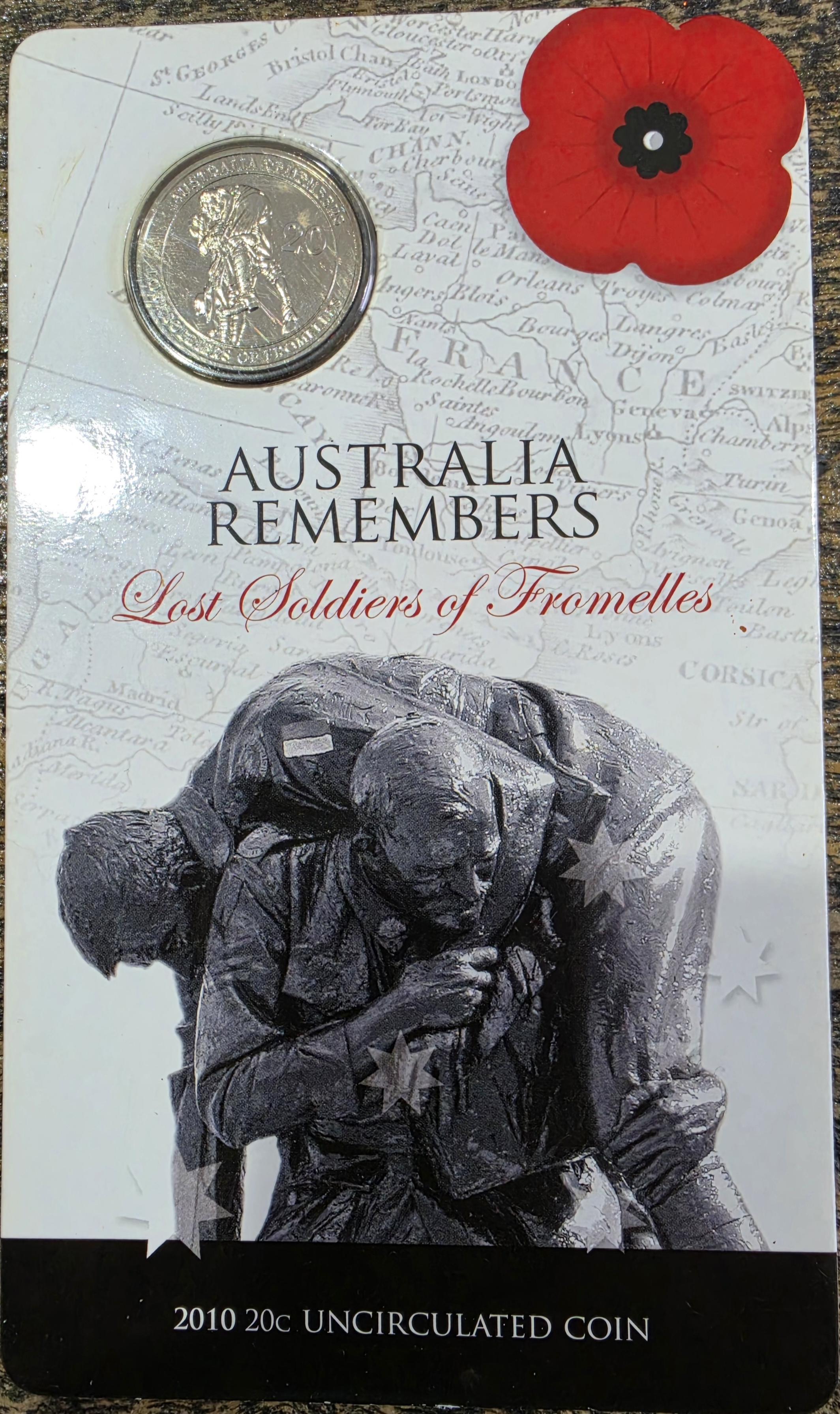 2010 Lost Soldiers of Fromelles