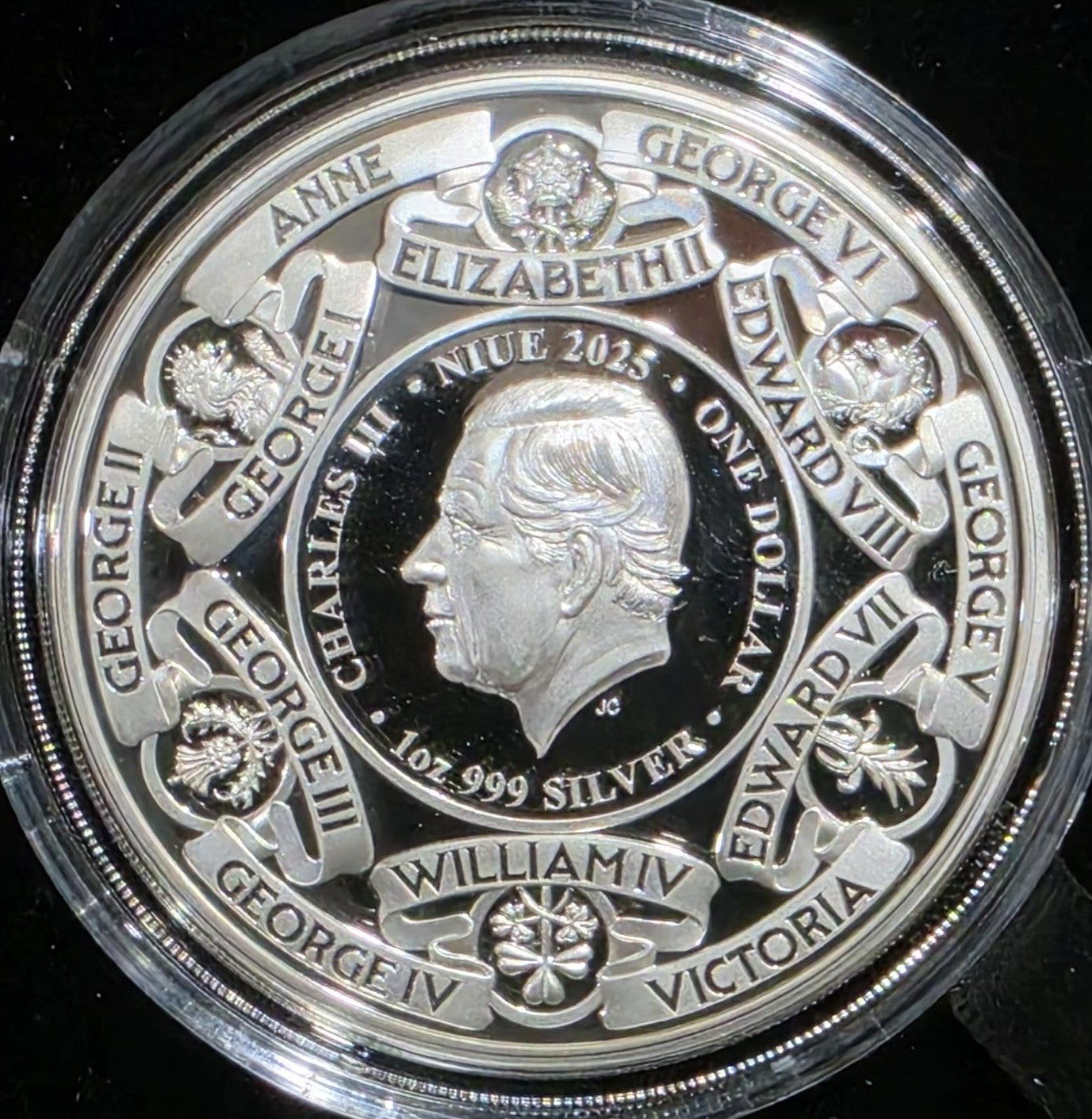 2025 monarchs of britain 1oz silver