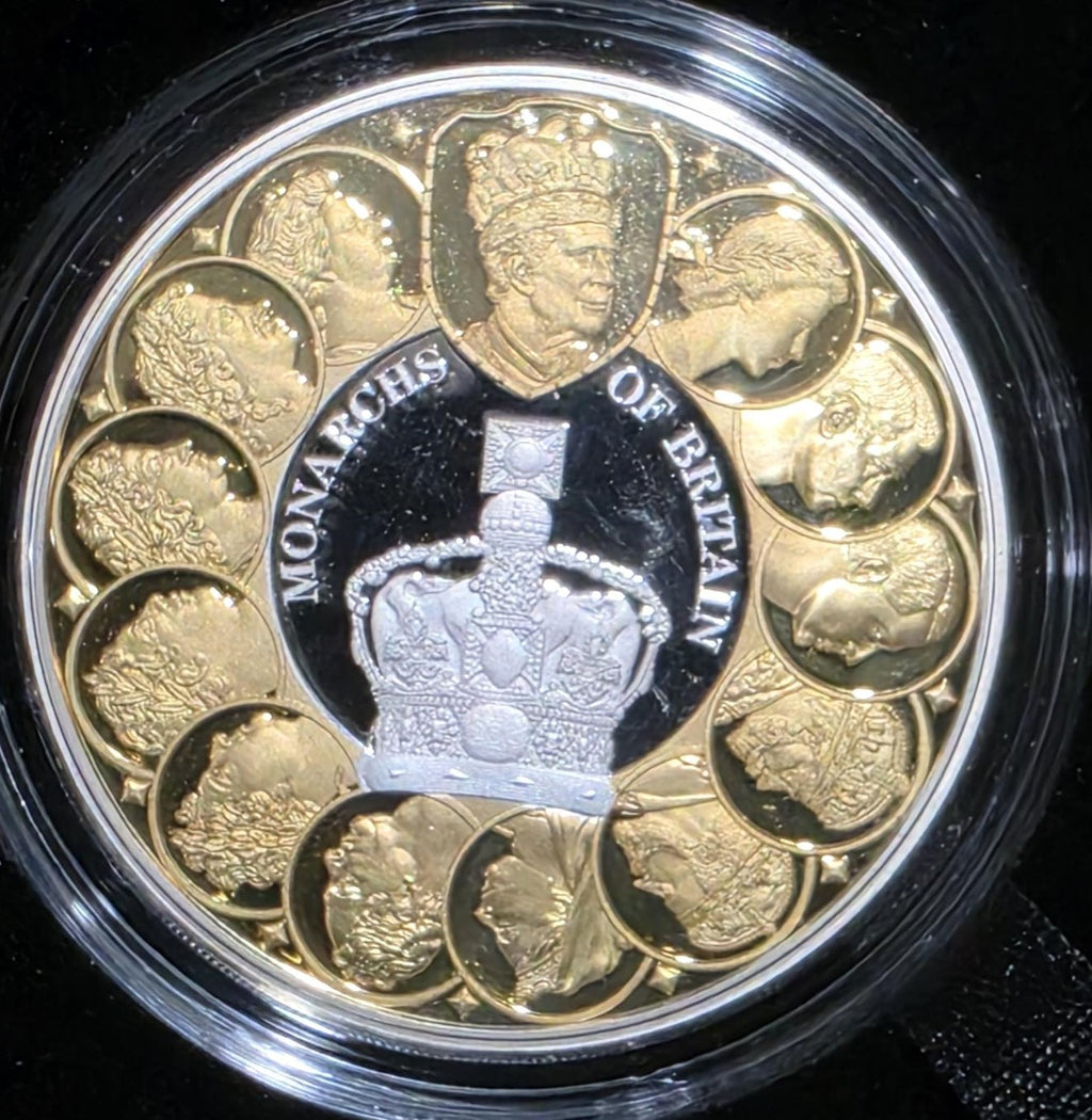 2025 monarchs of britain 1oz silver