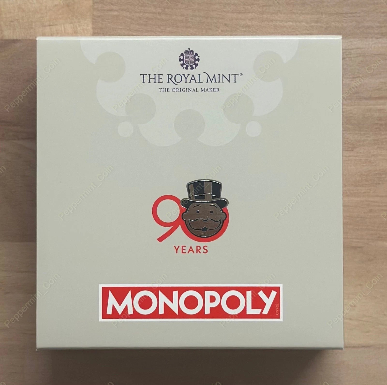 90 Years of Monopoly Silver Proof Coin Limited Edition