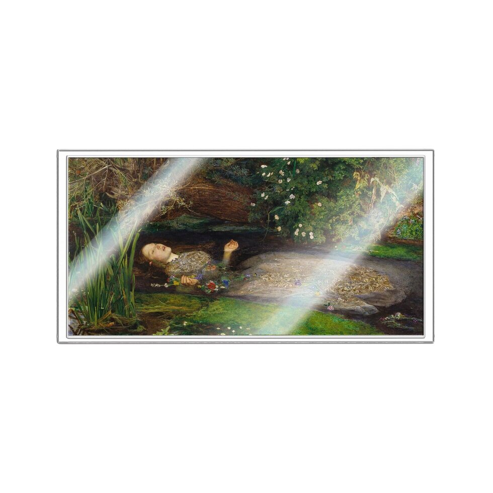 2026 Liberia The Tragedy of Ophelia 1/10 oz Silver Foil