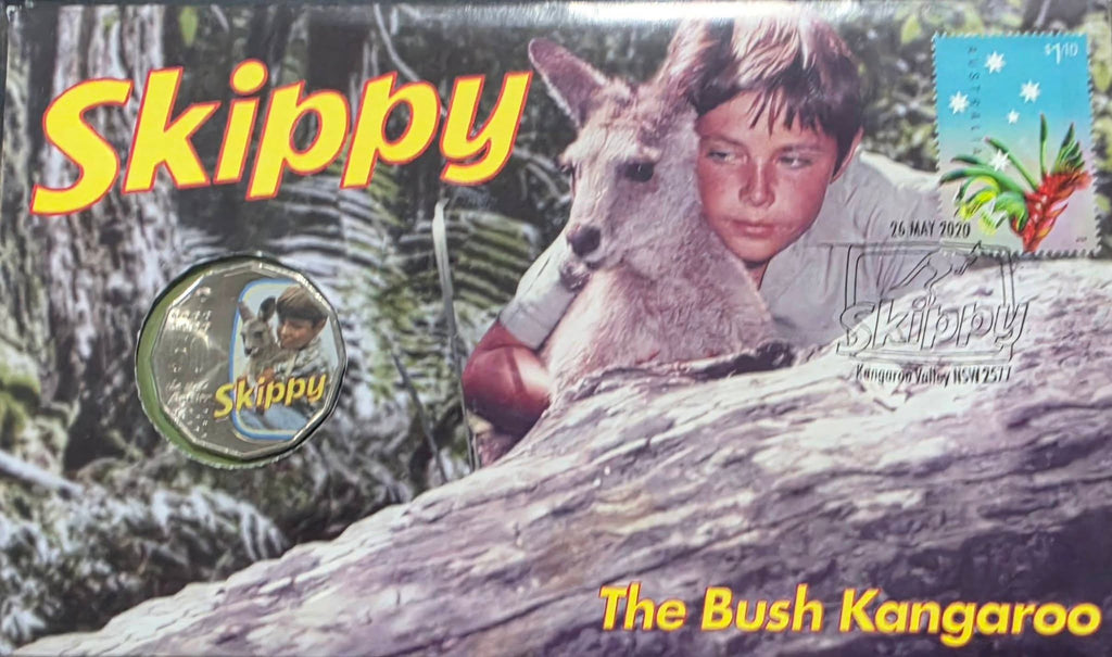 2020 Skippy coloured 50c PNC