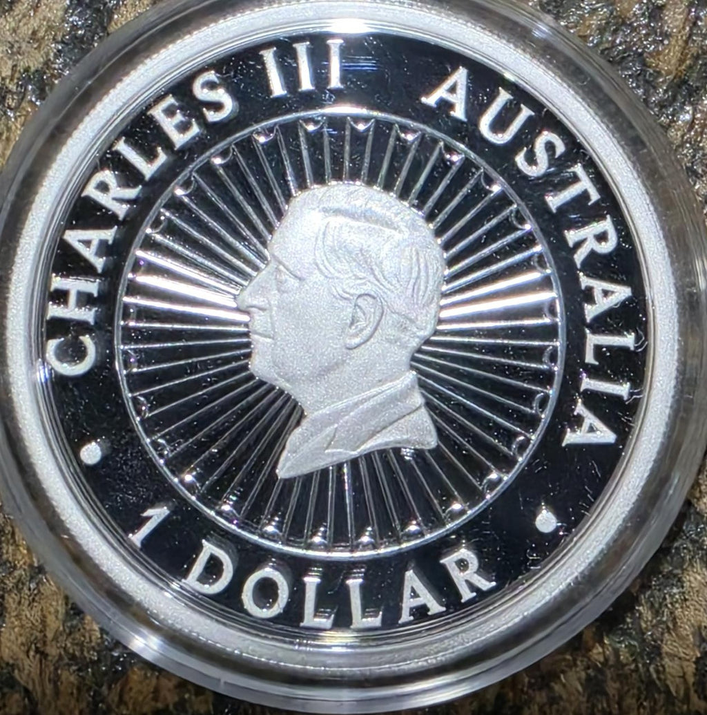 2026 Wonders of Australia - The Outback 1 oz Silver Proof Opal