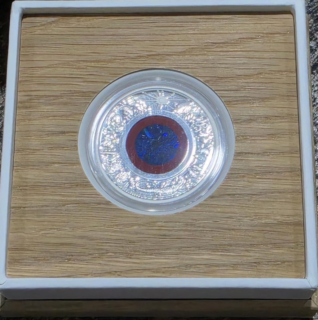2026 Wonders of Australia - The Outback 1 oz Silver Proof Opal