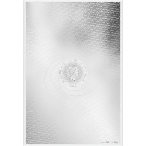 2022 Star wars Seasons Greetings 5g 999 silver foil