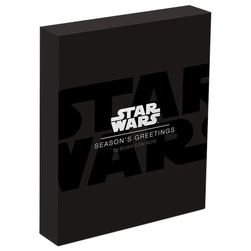 2022 Star wars Seasons Greetings 5g 999 silver foil