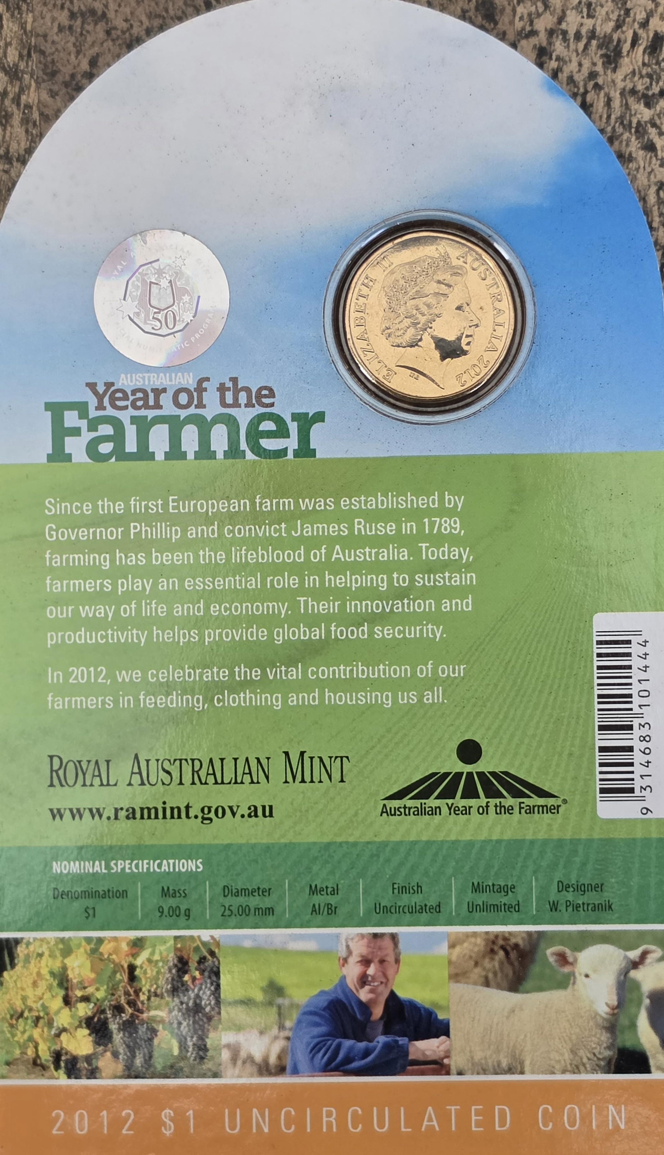 2012 Year of the Farmer